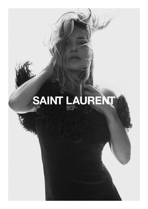 kate moss ysl 2018|SAINT LAURENT .